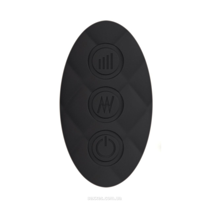 Мини-вибромассажер Dorcel Wand Wanderful Black мощный, водонепроницаемый, 18 режимов работы