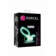 Эрекционное кольцо Dorcel Power Clit White PHOSPHO с вибрацией, белое, светится в темноте