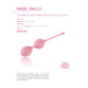Вагинальные шарики Femintimate Kegel Balls, диаметр 3,5 см, масса 77 г