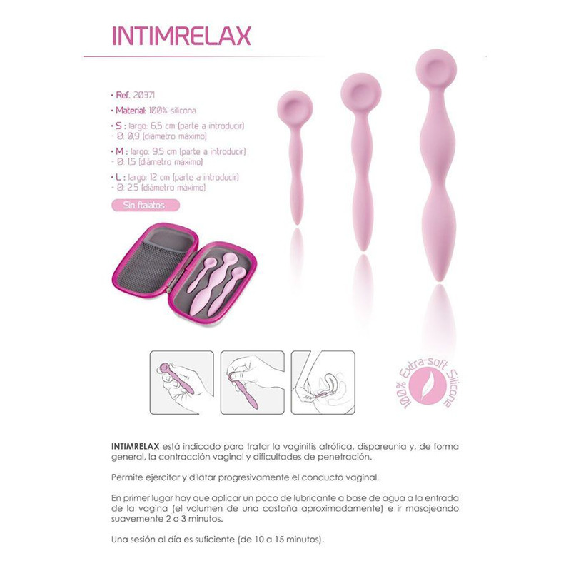 Система восстановления при вагините Femintimate Intimrelax для снятия спазмов при введении