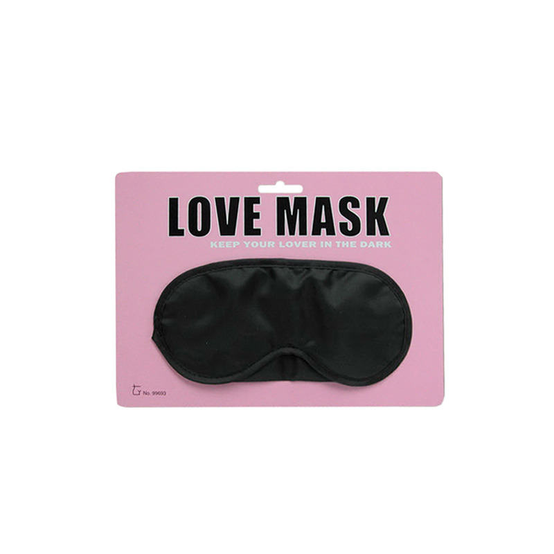 Маска на глаза Love mask, Black
