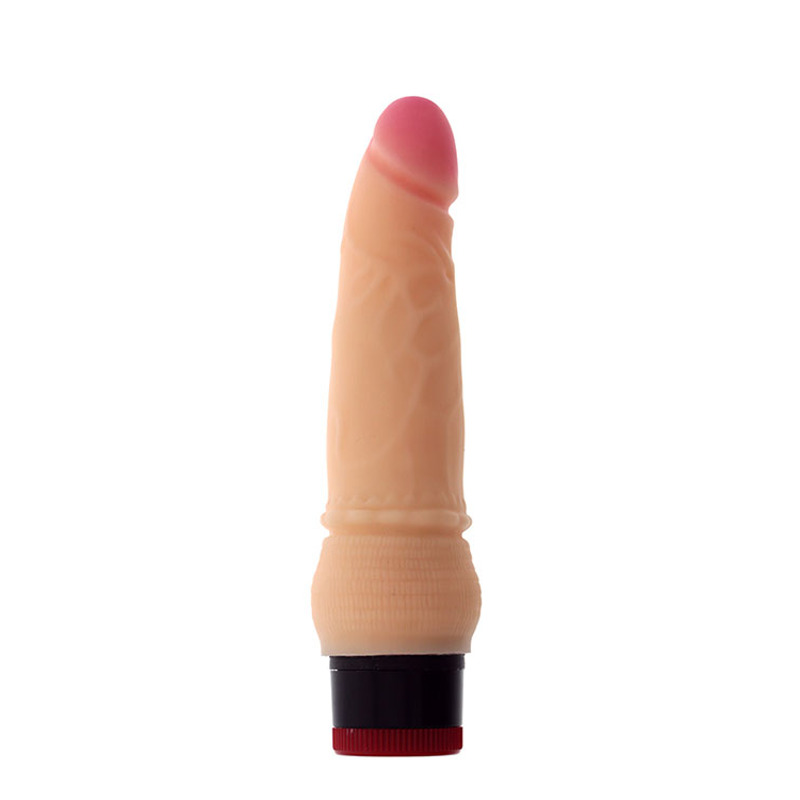 Вибромассажер реалистик Dream toys RealStuff 15,5 см, телесный
