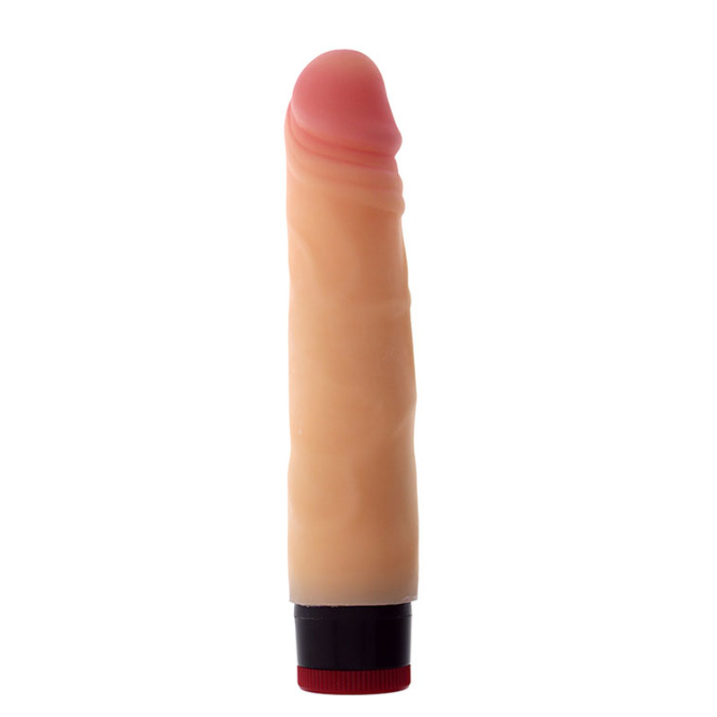 Вибромассажер реалистик Dream toys RealStuff 17,8 см, телесный