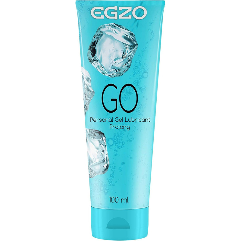 Охлаждающий гель-лубрикант EGZO “GO”с пролонгирующим эффектом, 100 мл