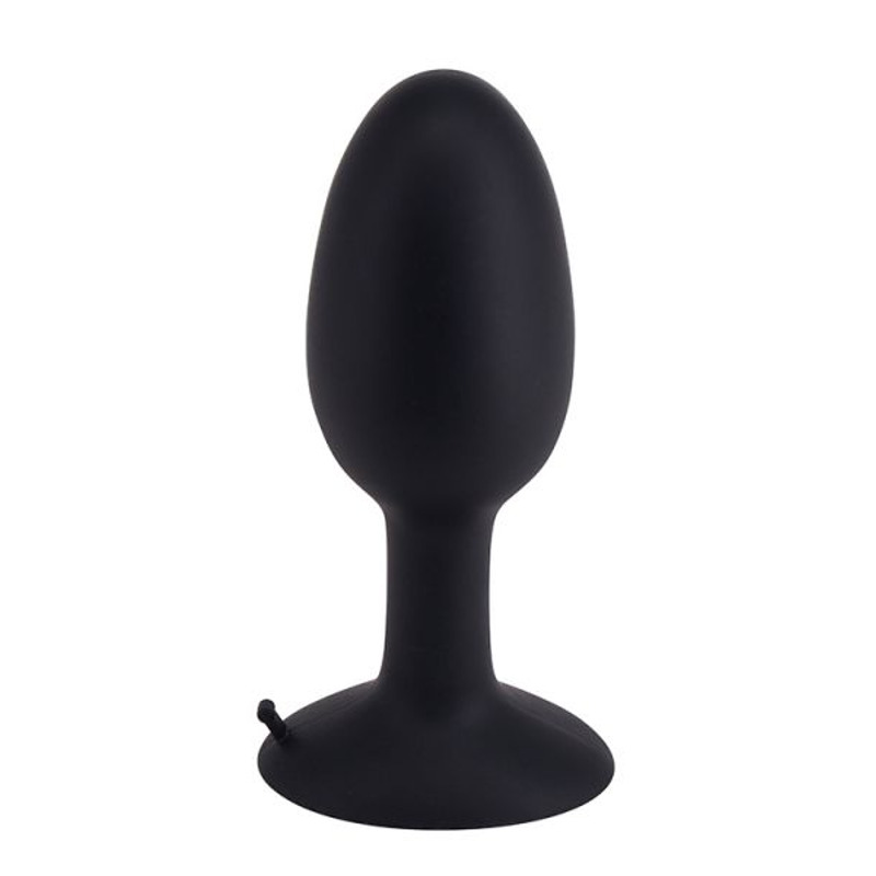 Анальная пробка с внутренним шариком ROLL PLAY LARGE BLACK