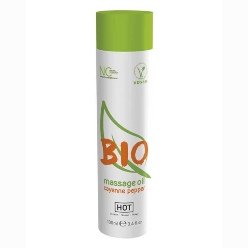 Массажное масло Hot Bio massage oil Cayenne Pepper, 100 мл