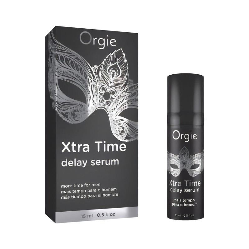 Сыворотка-пролонгатор акта «X-TRA TIME» Delay Serum, 15 мл Orgie Сыворотка-пролонгатор акта «X-TRA TIME» Delay Serum, 15 мл Orgie
