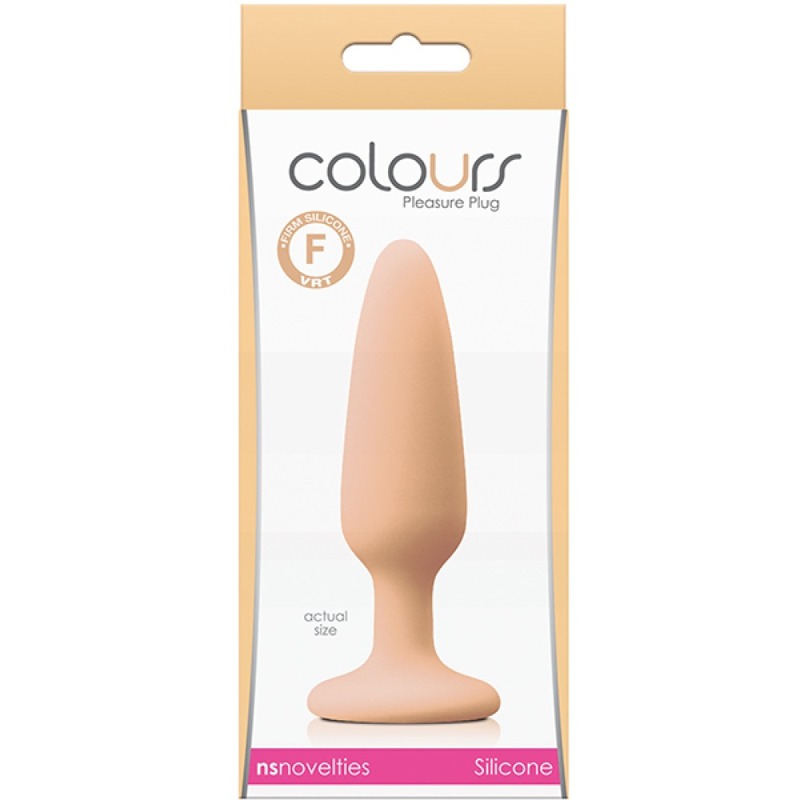 Анальная пробка COLOURS PLEASURES SMALL PLUG FLESH