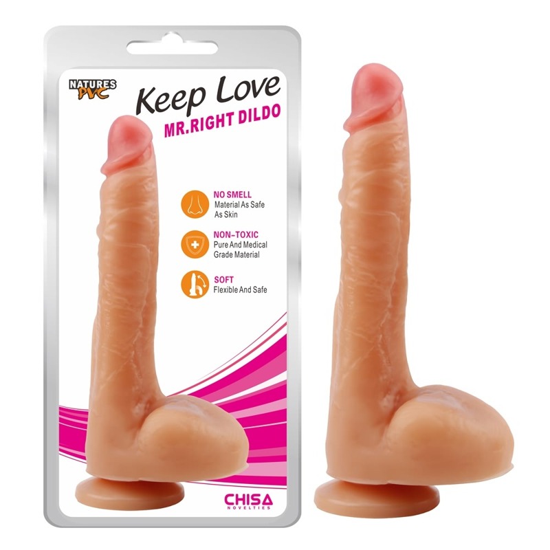 Фалоімітатор Chisa Keep Love Deep Mr Righ на присосці