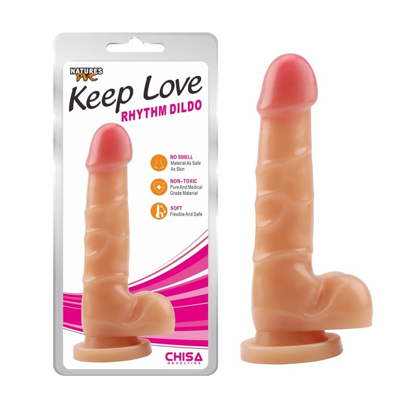 Фалоімітатор реалістичний Chisa Keep Love Rhythm Dildo з присоскою