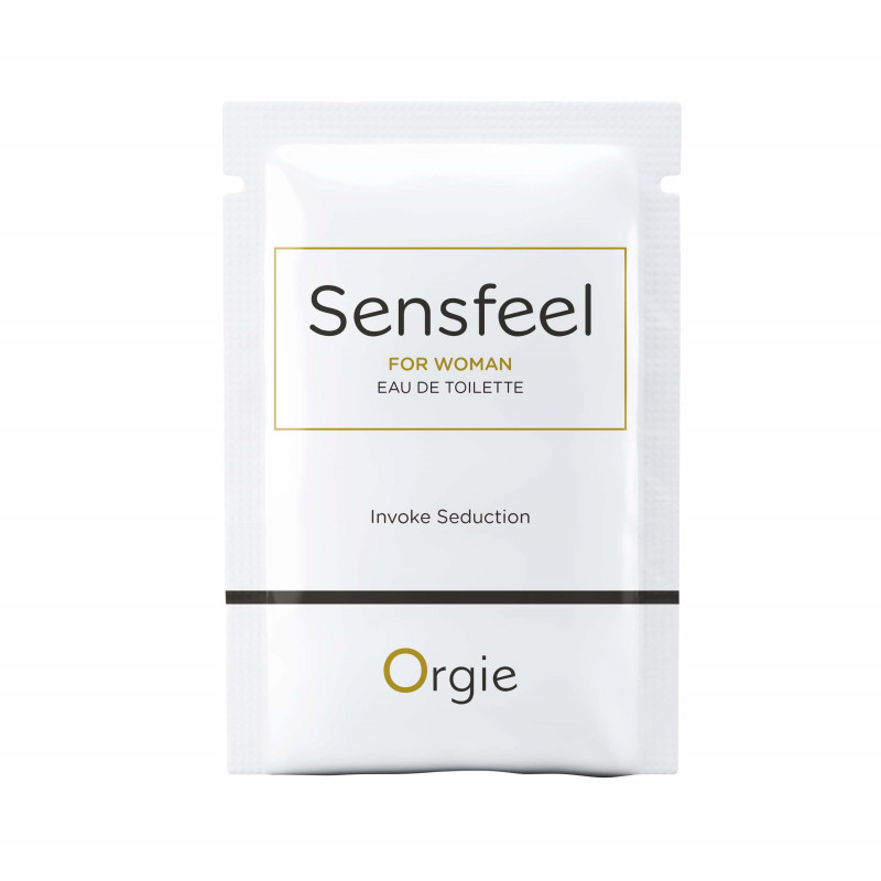 ПРОБНИК Женская туалетная вода Orgie SENSFEEL + афродизиак, 1 мл