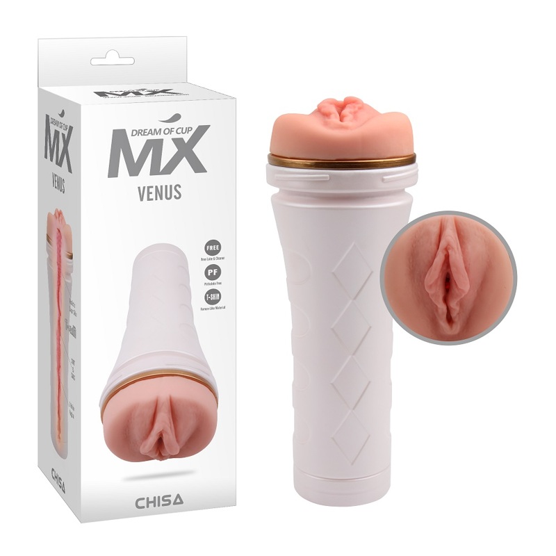 Мастурбатор Вагіна Chisa MX Venus в білій колбі