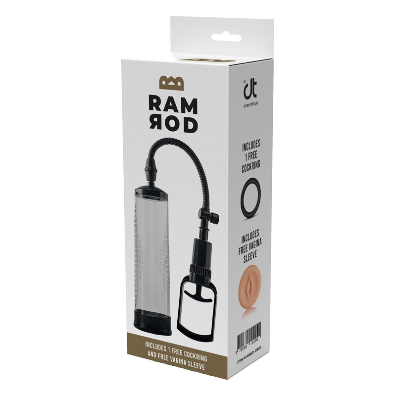 Вакуумная помпа для пениса Dream Toys RAMROD PENIS PUMP TRIGGER