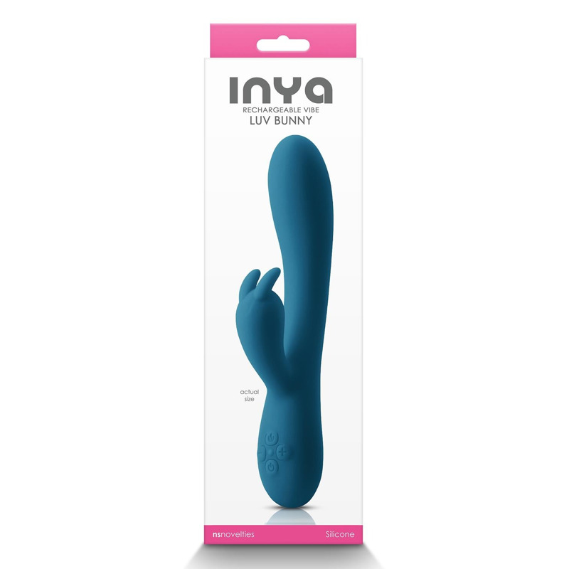 Вибратор кролик NS Novelties INYA LUV BUNNY DARK TEAL