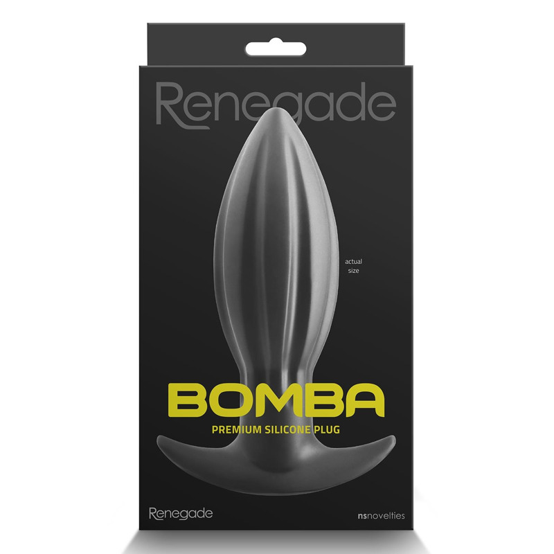 Анальная пробка NS Novelties RENEGADE BOMBA BLACK SMALL