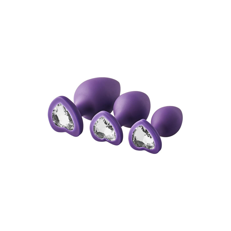 Набор анальных пробок Dream Toys FLIRTS PURPLE