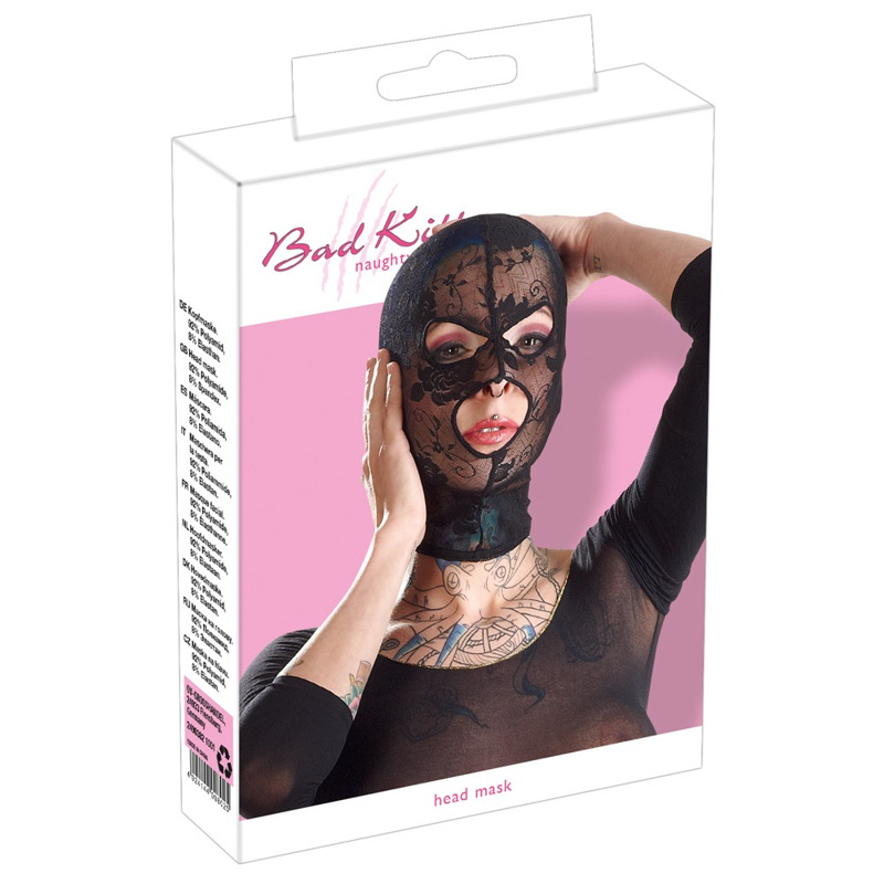 Маска ажурная Bad Kitty
