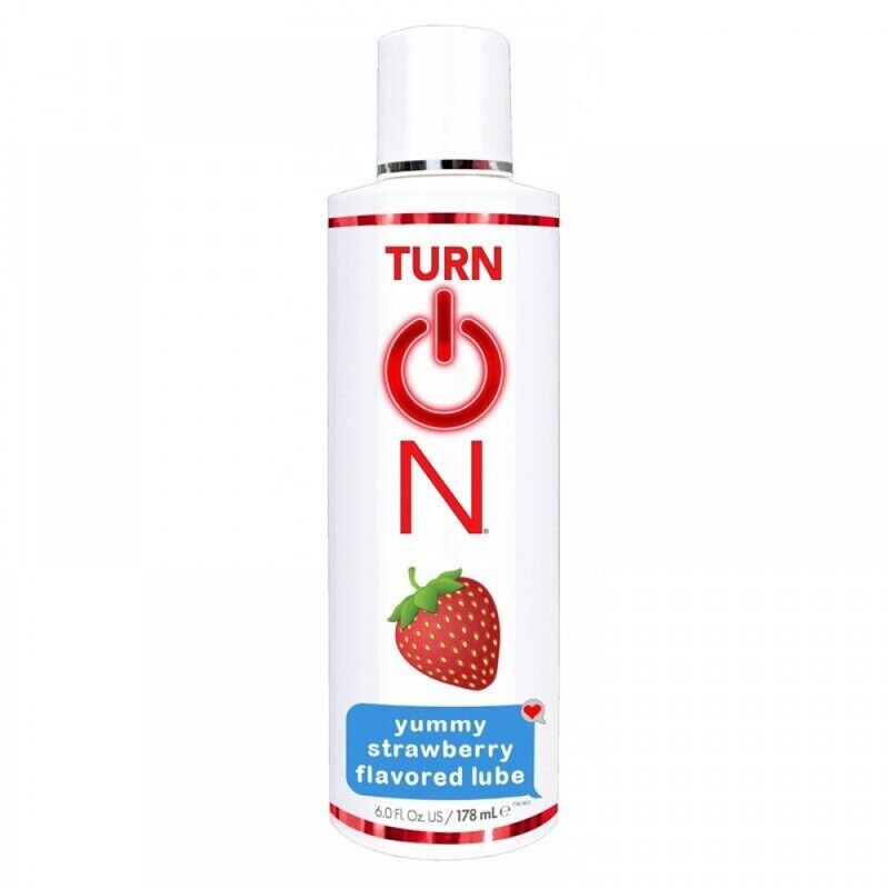 Съедобный лубрикант WET Yummy Strawberry Flavored Lube 178 мл