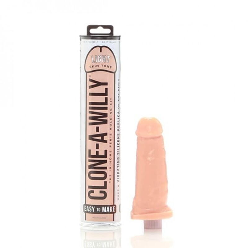 Комплект для слепка члена Clone-A-Willy Kit, силикон, бежевый