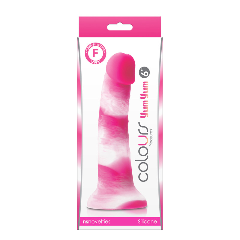 Фаллоимитатор силикон NS Novelties COLOURS PLEASURES YUM 6