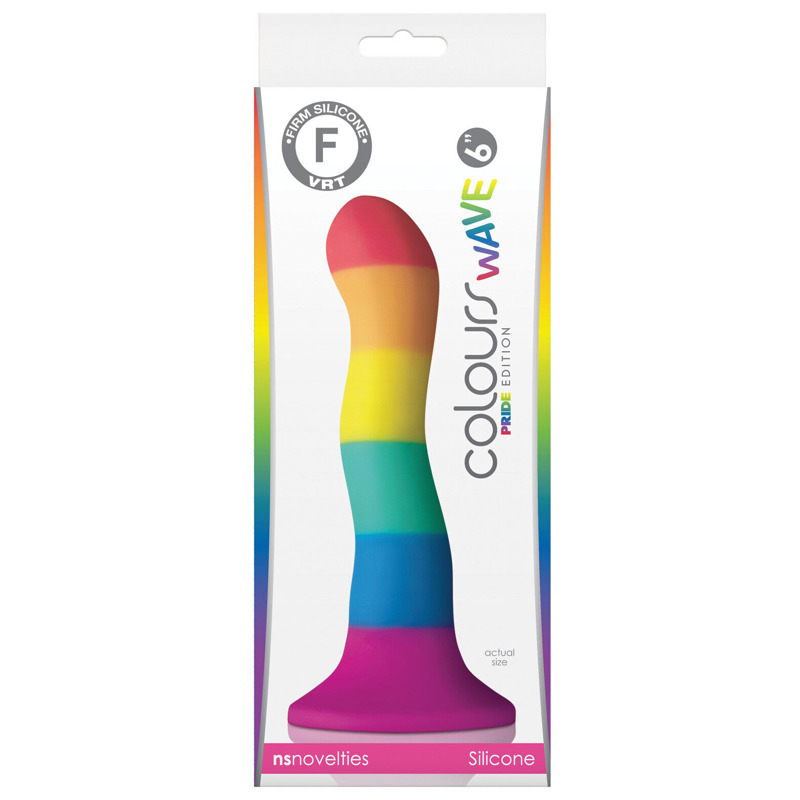 Фаллоимитатор силикон NS Novelties COLOURS PRIDE EDITION 6INCH DILDO