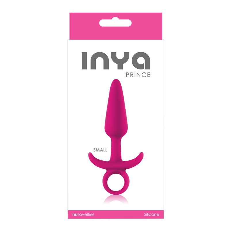 Анальная пробка розовая INYA PRINCE SMALL PINK