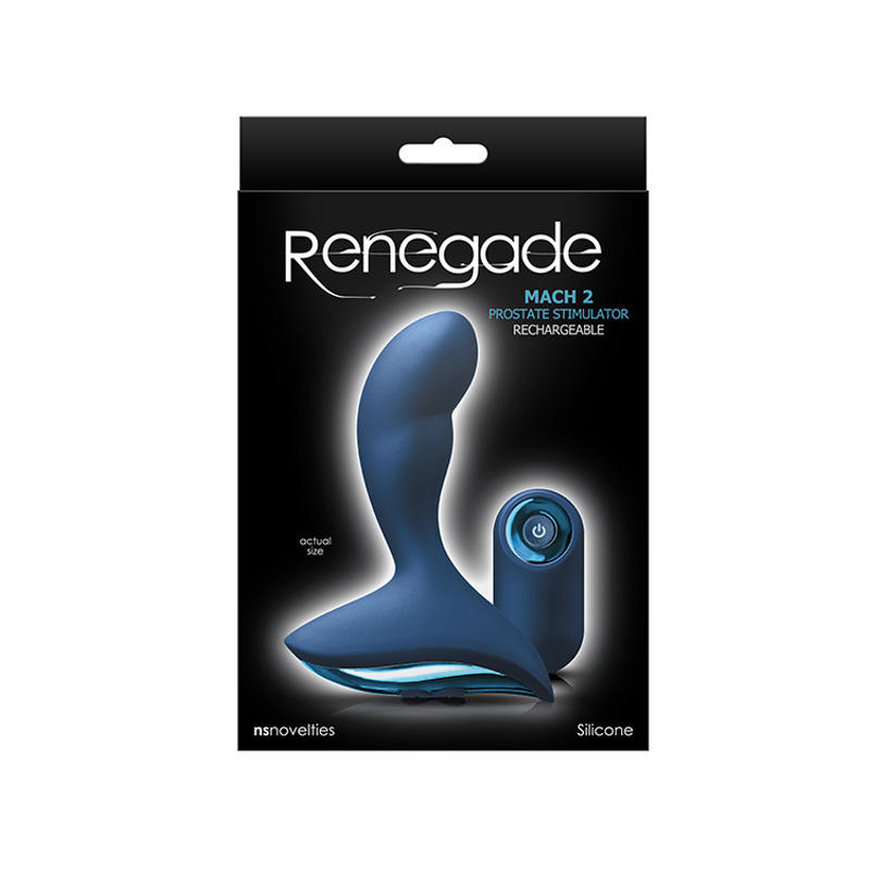 Массажер простаты RENEGADE MACH II BLUE