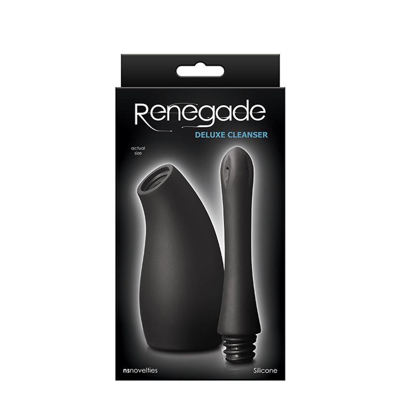 Анальный душ RENEGADE DELUXE CLEANSER BLACK
