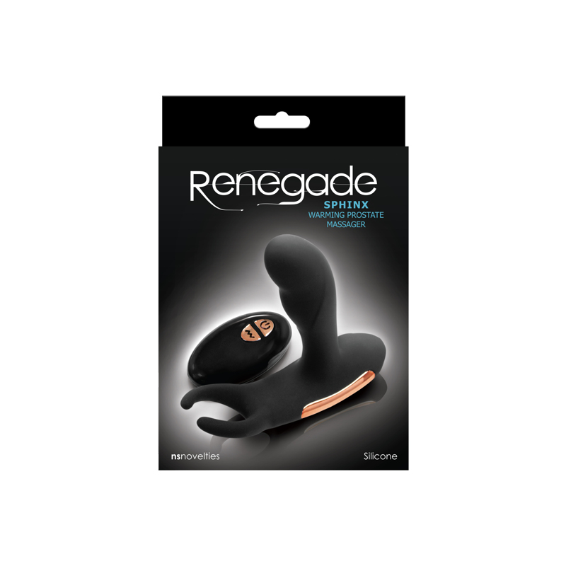 Массажер простаты RENEGADE SPHINX PROSTATE MASSAGER BLACK