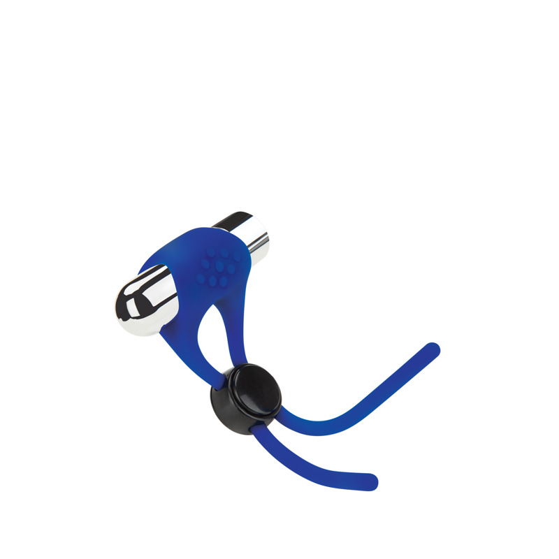 Эрекционное кольцо с вибропулей ZOLO RECHARGEABLE ADJUSTABLE C-RING