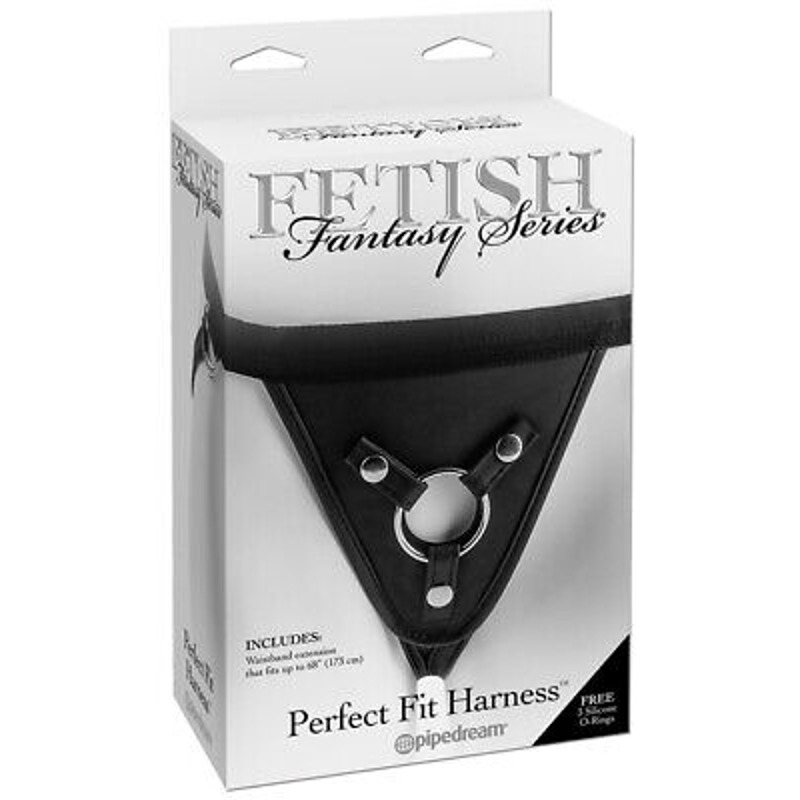Пояс-трусики для страпона Pipedream Fetish Fantasy Series черные