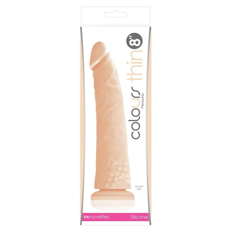 Фаллоимитатор NS Novelties Colors Pleasures Thin, 20х4,5 см