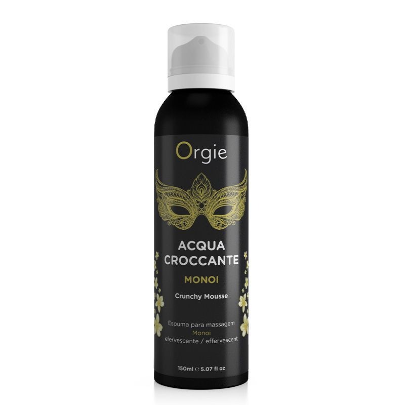 Шипучая увлажняющая пенка для массажа Acqua Crocante, Аромат: Моной из Таити, Orgie