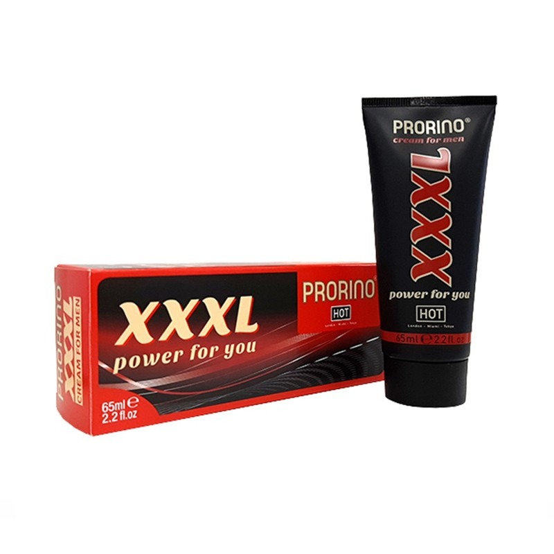 Крем увеличивающий объем (сильное действие) HOT PRORINO XXXL Cream for men 65 мл