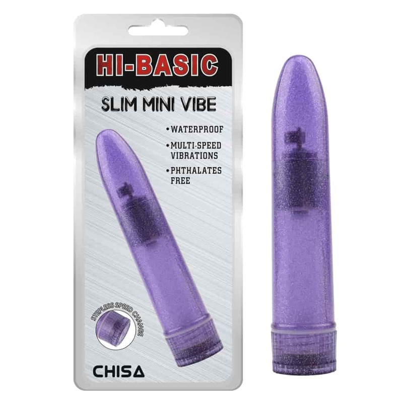 Вібратор-міні,,Дамський пальчик,, Chisa Hi-Basic, фіолетовий