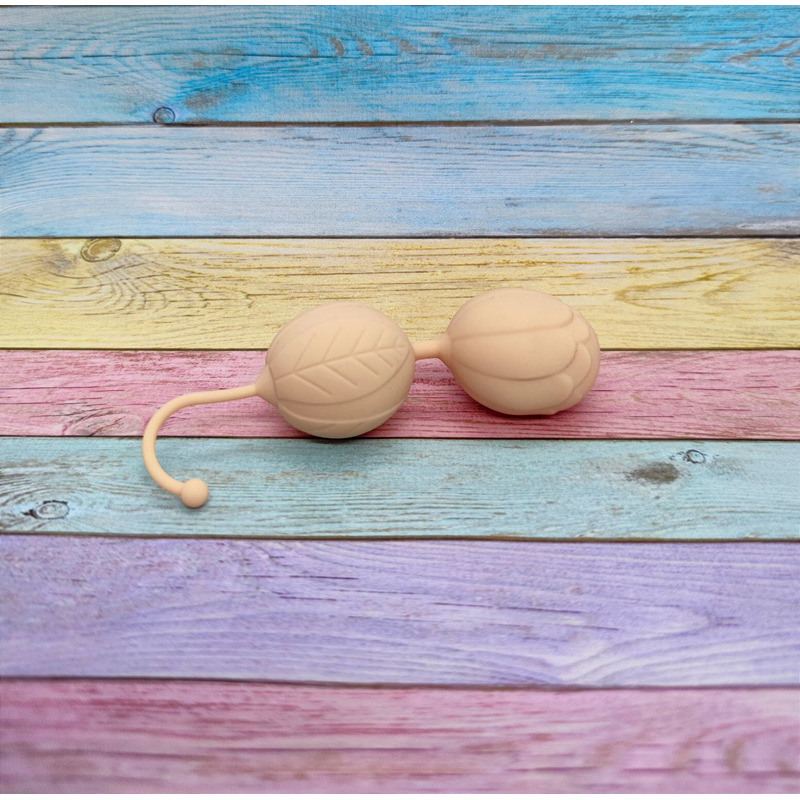 Вагинальные шарики Loveshop Kegel Balls беж