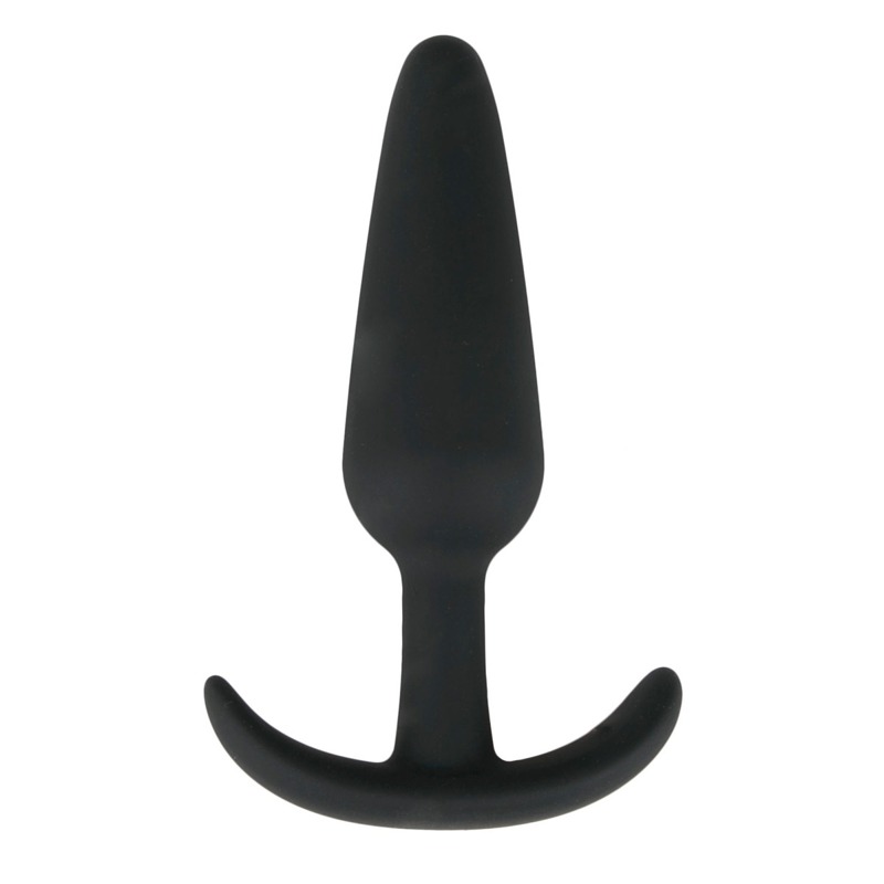 Анальная пробка Buttplug черная, M