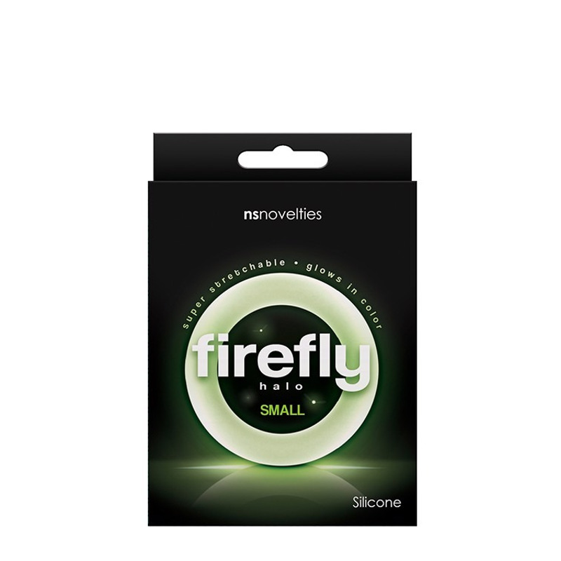 Эрекционное кольцо светящееся в темноте NS Novelties Firefly, зеленый