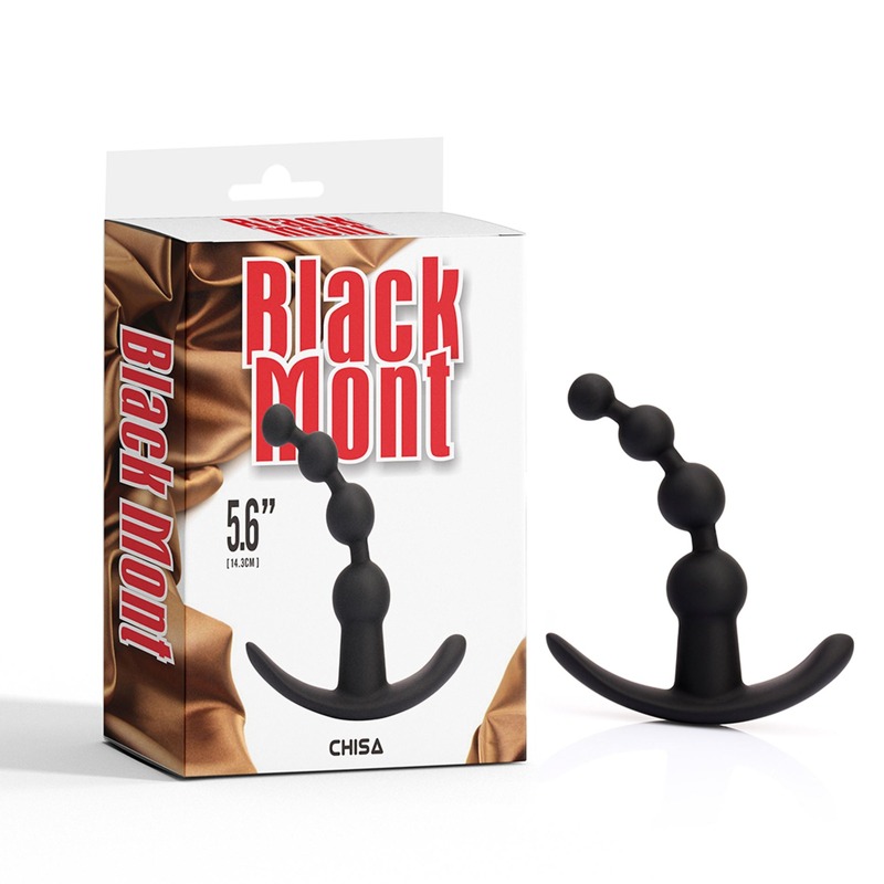 Анальний вібратор ялинка Chisa Black Mont, чорний
