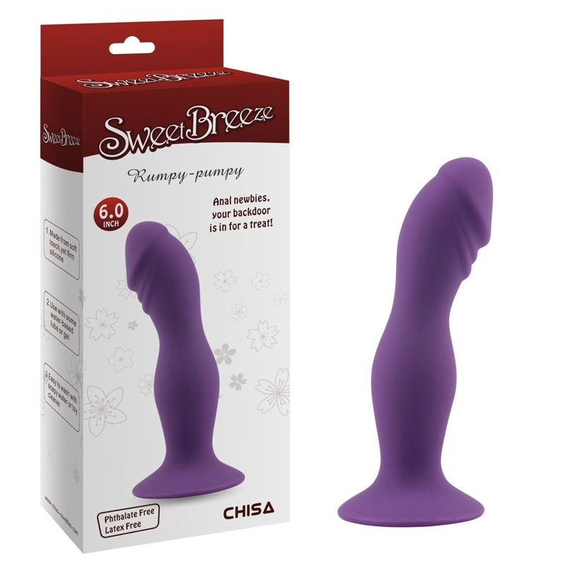 Фалоімітатор універсальний Chisa Sweet Breeze Rumpy-pumpy, фіолетовий
