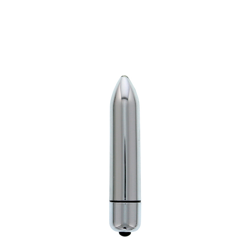 Мини вибромассажер DREAM TOYS 10-SPEED CLIMAX BULLET SILVER