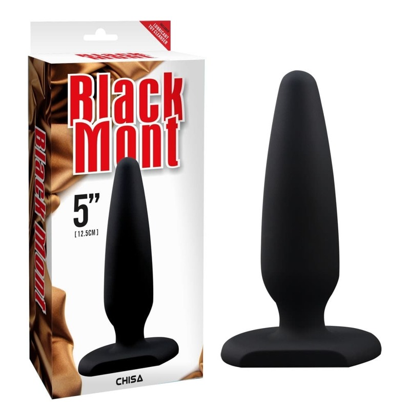 Анальний плаг Chisa Black Mont, чорний, XL Анальний плаг Chisa Black Mont, чорний, XL
