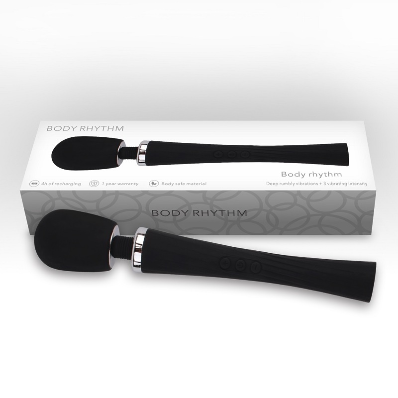 Микрофон с гибкой головкой Chisa Body Rhythm Ryra The Wand, черный