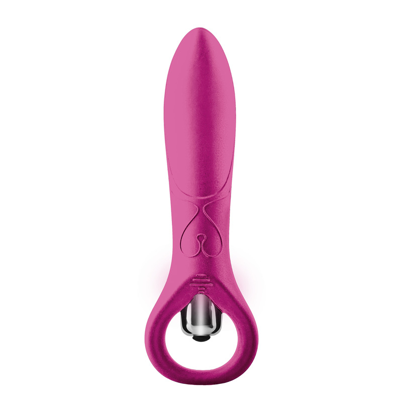 Мини-вибратор для точки G Dream Toys Flirts 10 розовый, 15.5 см х 2.9 см