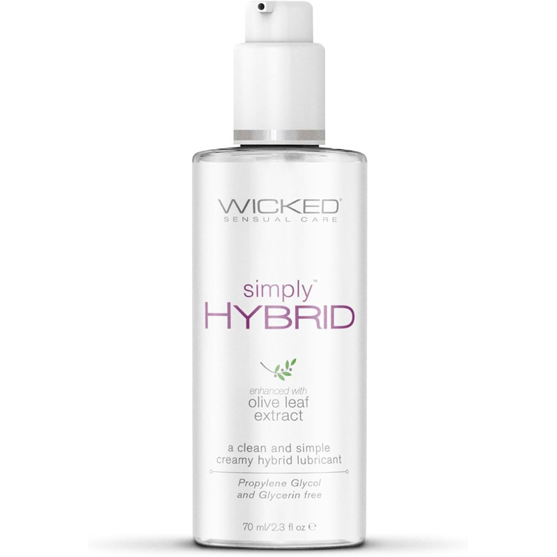 Лубрикант на водной/силиконовой основе WICKED SIMPLY HYBRID 70ML