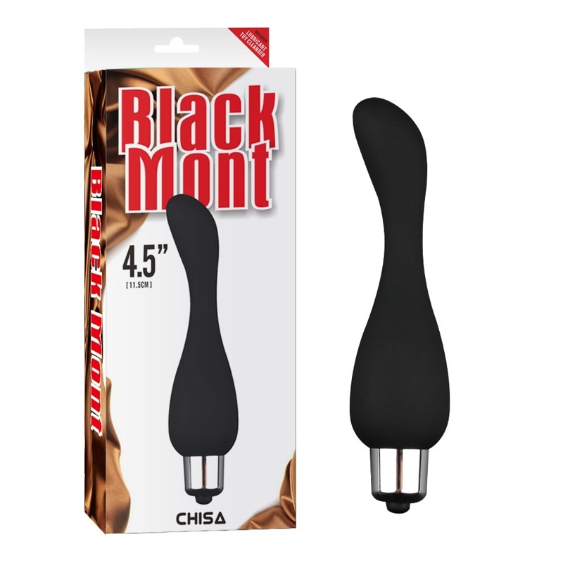 Анальний стимулятор із вібрацією Chisa Black Mont Vibrating Smmothie, чорний Анальний стимулятор із вібрацією Chisa Black Mont Vibrating Smmothie, чорний