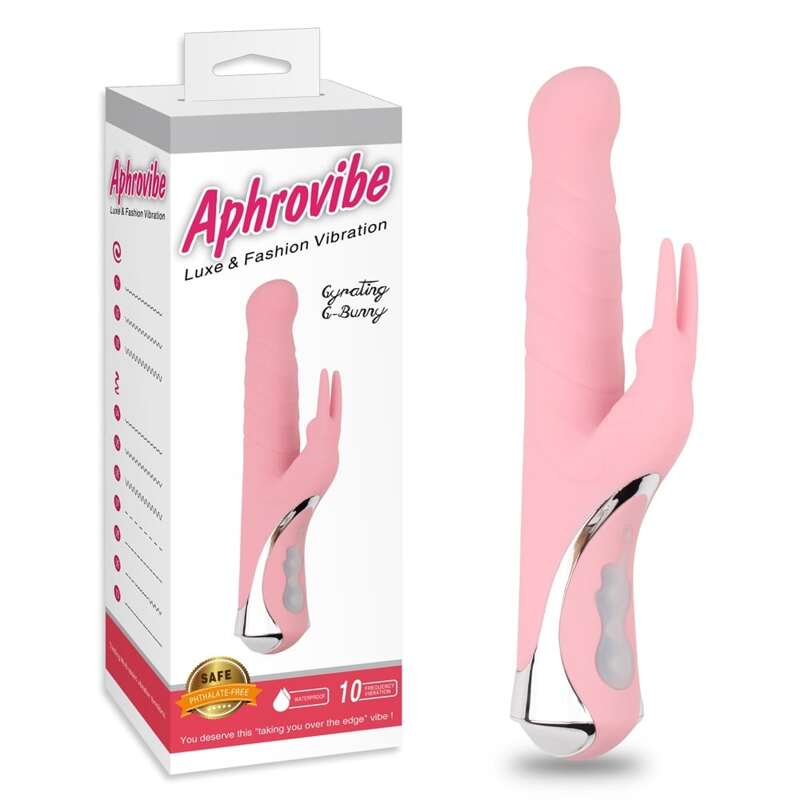 Вібратор-кроль рельєфний Chisa Aphrovibe, рожевий
