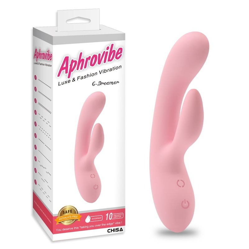 Вібратор-кролик для точки G Chisa Aphrovibe G-Dreamer силіконовий, рожевий