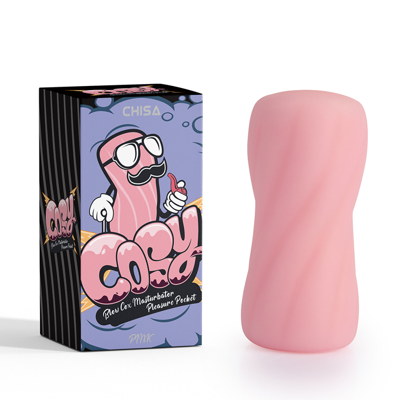 Мастурбатор яйце Chisa COSY Cox (щільний) рожевий, 10.7 х 4.8 см