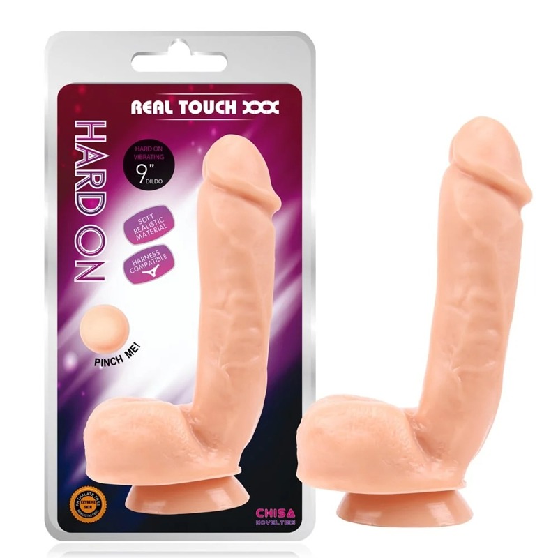 Фалоімітатор на присосці Chisa Real Touch XXX, бежевий